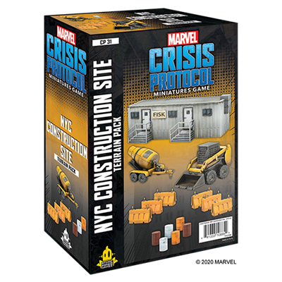 Marvel CP NYC-bouwplaats