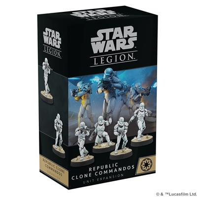 Star Wars Legion Clone Republic Commandos Unit-exp