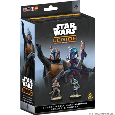 Star Wars Legion Cust Mandaloriaanse leider en jager