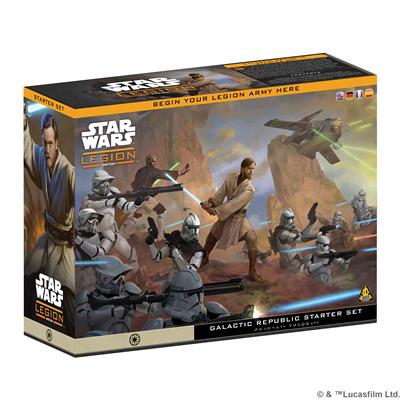 Star Wars Legion Galactic Republic Starter Set