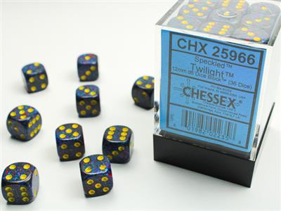 Dobbelsteenset Spec 12mm Twilight D6 (36)