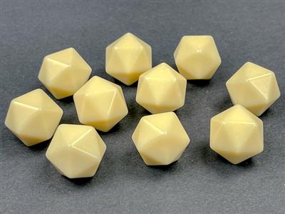 Dobbelsteenset Opa Ivoor Zak van 20 Blanco D4