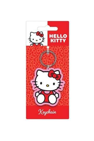 Hello Kitty PVC sleutelhanger pose