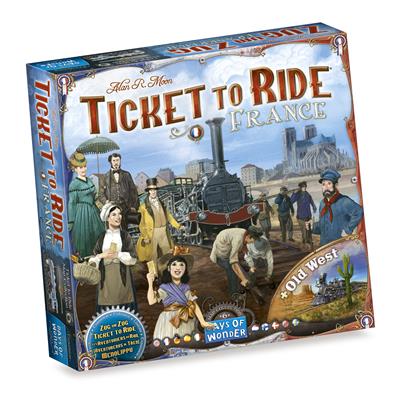 Ticket to Ride - Frankrijk/Wilde Westen