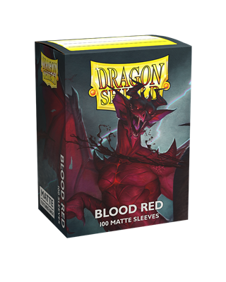 Mouwen Dragon Shield Blood Red (100CT)