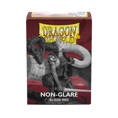 Mouwen ds niet-glare mat bloed rood (100)