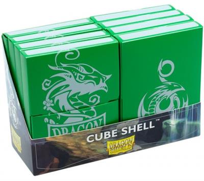 Deckbox Dragon Shield Cube Shell Forest Green