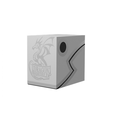 Deckbox dubbele dekschaal wit/zwart