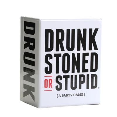 Dronken, stoned of dom