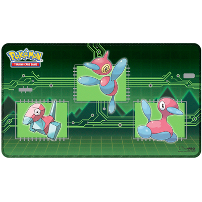 Playmat genaaide Pokemon Porygon -evoluties