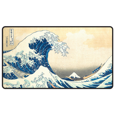 Playmat Black hechtte de grote golf van Kanagawa