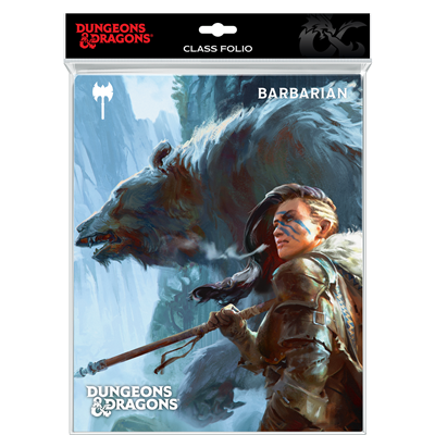 Klassenfolio D&D incl. Stickers Barbaar