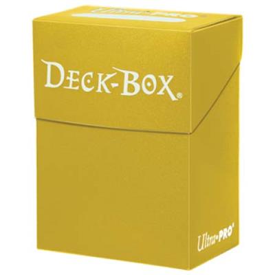 DECKBOX Effen Geel