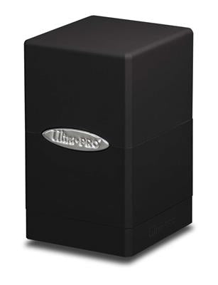DECKBOX Satijn Toren Zwart