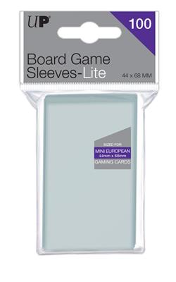 SLEEVES Lite Mini Europees Bordspellen 44x68 100ct