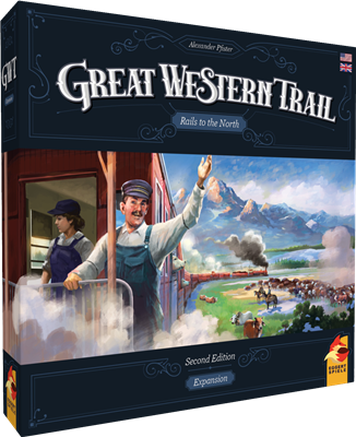 Great Western Trail Rails naar het noorden 2e editie.