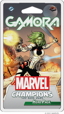 Marvel LCG Champions Gamora-heldenpakket