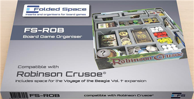 Opgevouwen ruimte Robinson Crusoe