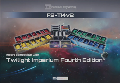 Gevouwen Space FC Twilight Imperium vierde editie