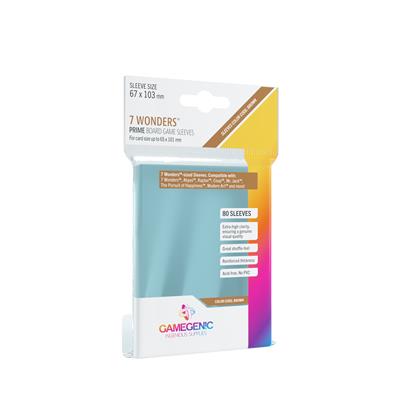 SLEEVES Prime Bordspel - Bruin 67x103 (80)