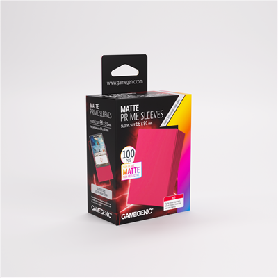 MOUWEN Pack Mat Prime Rood 66x91mm (100)