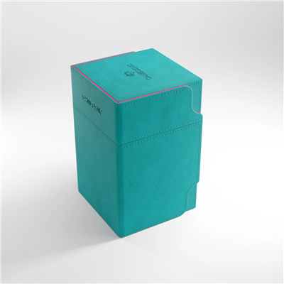 Deckbox Watchtower 100+ XL Teal/Pink