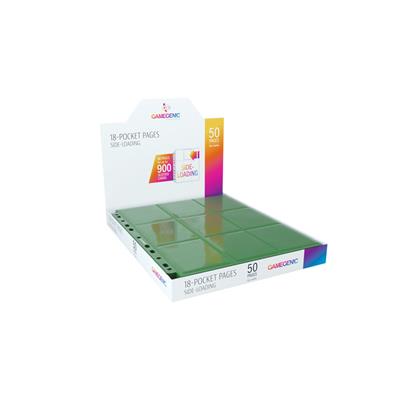 Sideloading 18-pocket pagina's Display Groen (50)
