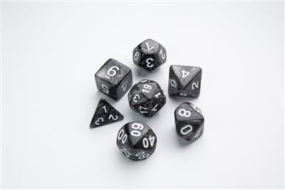 DICE Galaxy Serie Maan RPG Dobbelstenen Set 7-delig