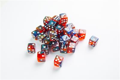 DICE Galaxy Serie Mars D6 Dobbelstenen Set 36-delig
