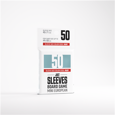 Just Sleeves - Mini Europees (50)