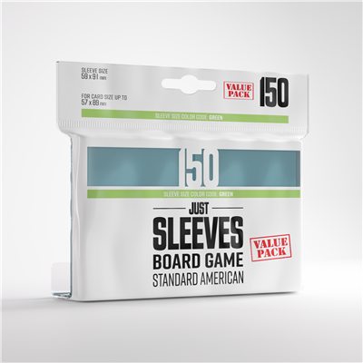 Just Sleeves - Standaard Amerikaans voordeelpakket (150)