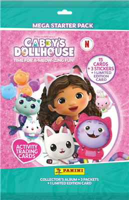 Gabby's Dollhouse Trading Cards Starter Set