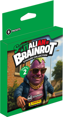 Skifidol Italiaanse Brainrot Sticker 2 Ecoblister