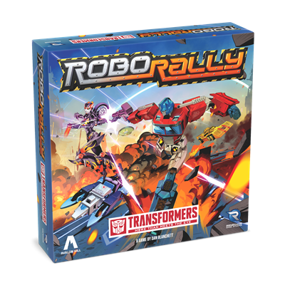 Avalon Hill Board Game Robo Rally Transformers *Engelse versie *