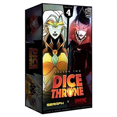 Dice Throne Seizoen twee Vampire Lord vs Seraph