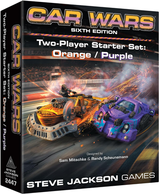 Car Wars 2-speler startset oranje/paars