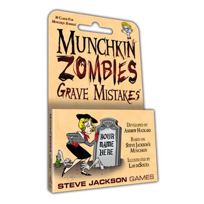 Munchkin Zombies ernstige fouten