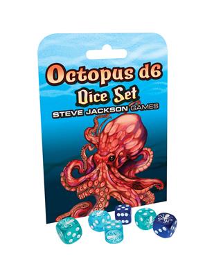 Octopus dobbelstenenset d6