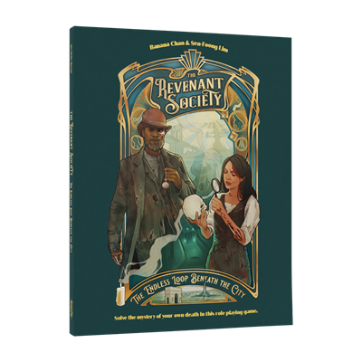 Het Revenant Society RPG-kernboek