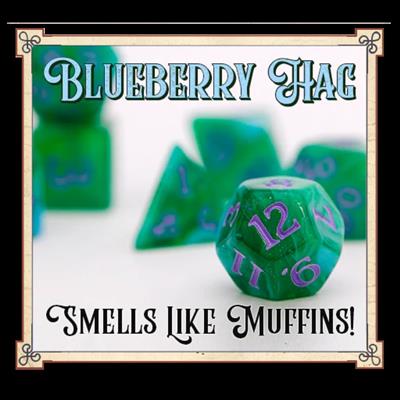 Geparfumeerde dobbelstenen Blueberry Hag
