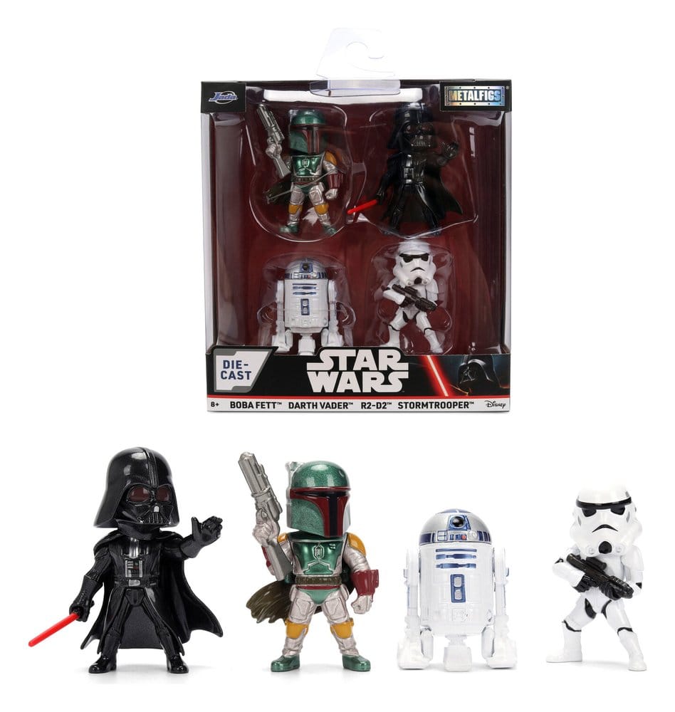 Star Wars Minifiguren 4-Pack Wave 1 6,5 cm