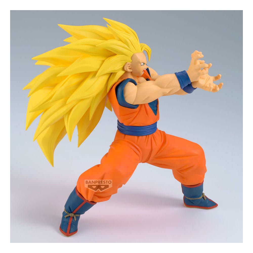 Dragon Ball Z Match Makers PVC-beeld Super Saiyan 3 Son Goku (Vs. Majin Buu) 16 cm