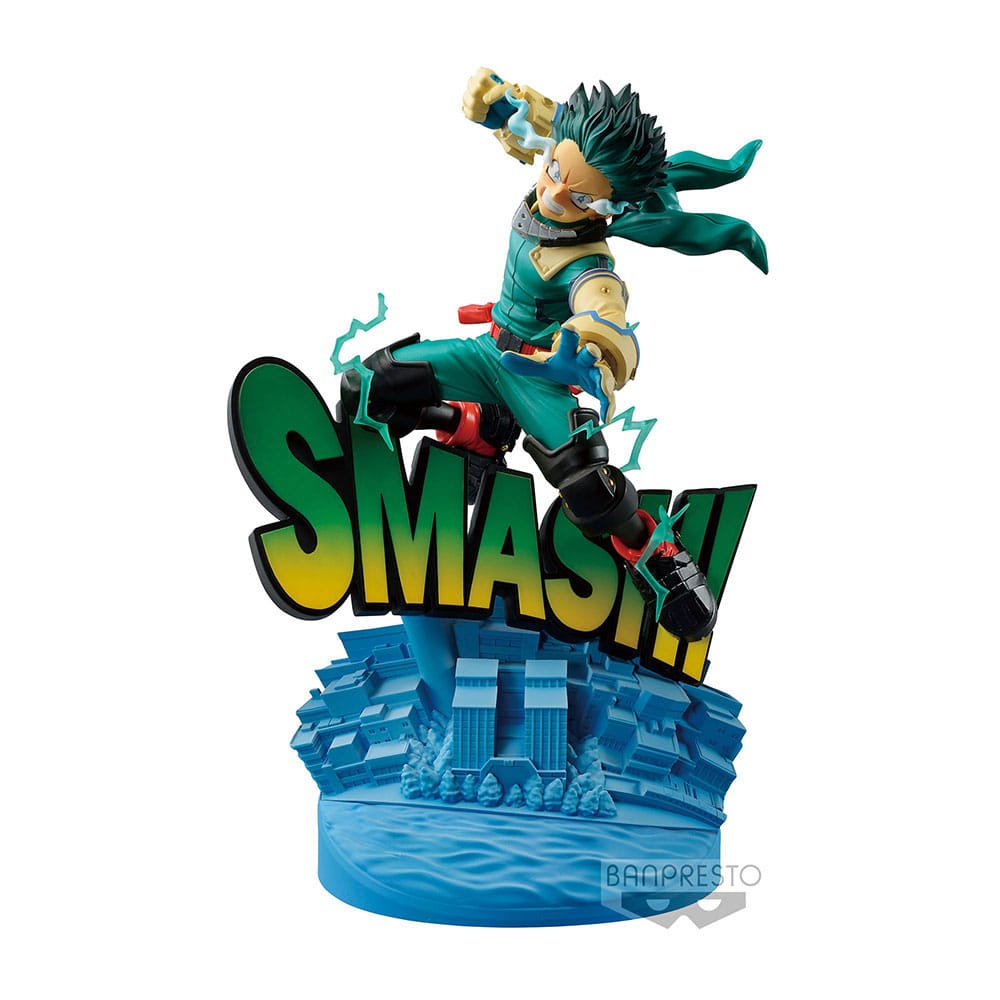 My Hero Academia Dioramatic PVC -standbeeld Izuku Midoriya de borstel 20 cm