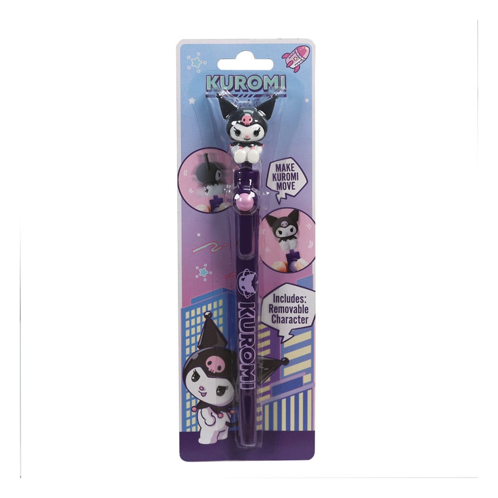 Sanrio Fidget Pen Kuromi Paars