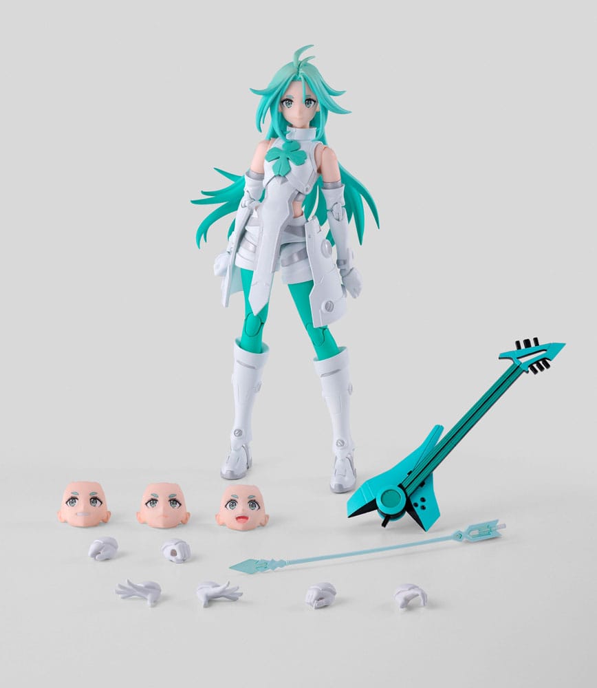 Om Held X S.H. te zijn Figuarts Actiefiguur Lucky Cyaan 15 cm