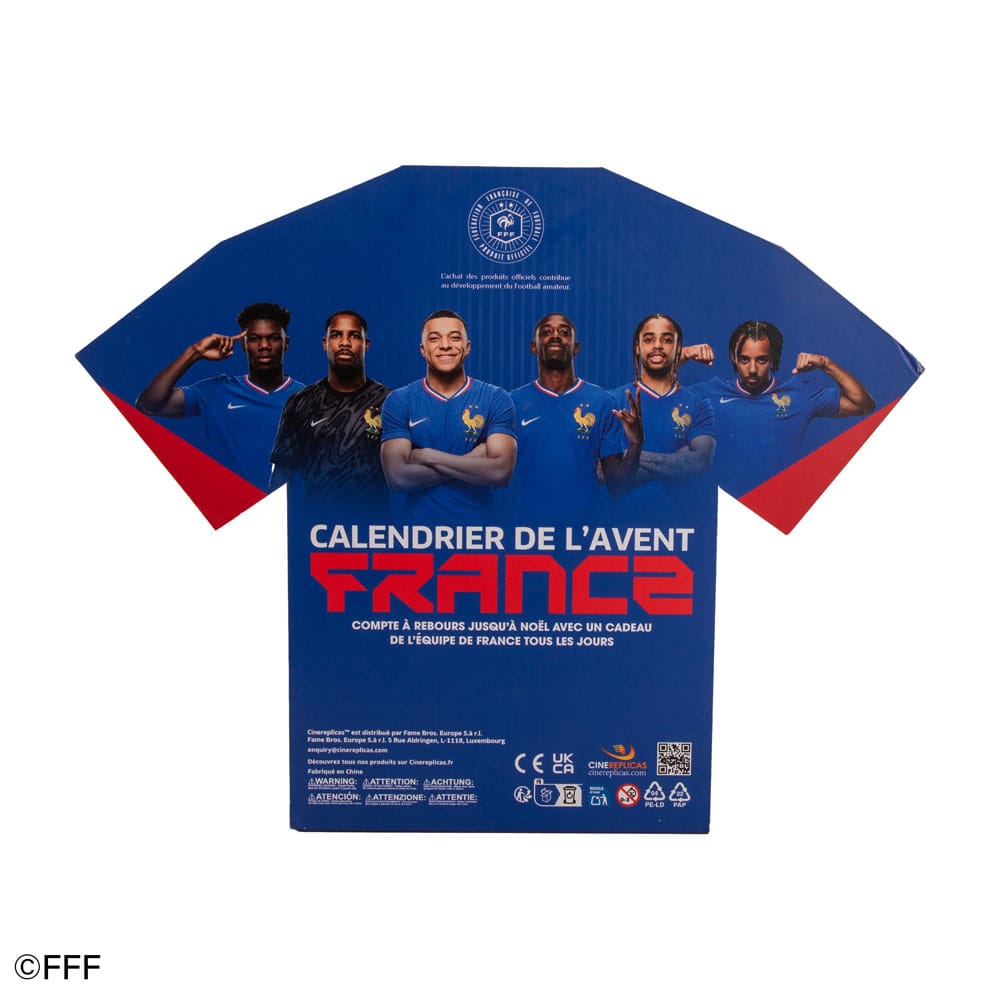 Franse voetbalbond adventskalender deluxe 2025