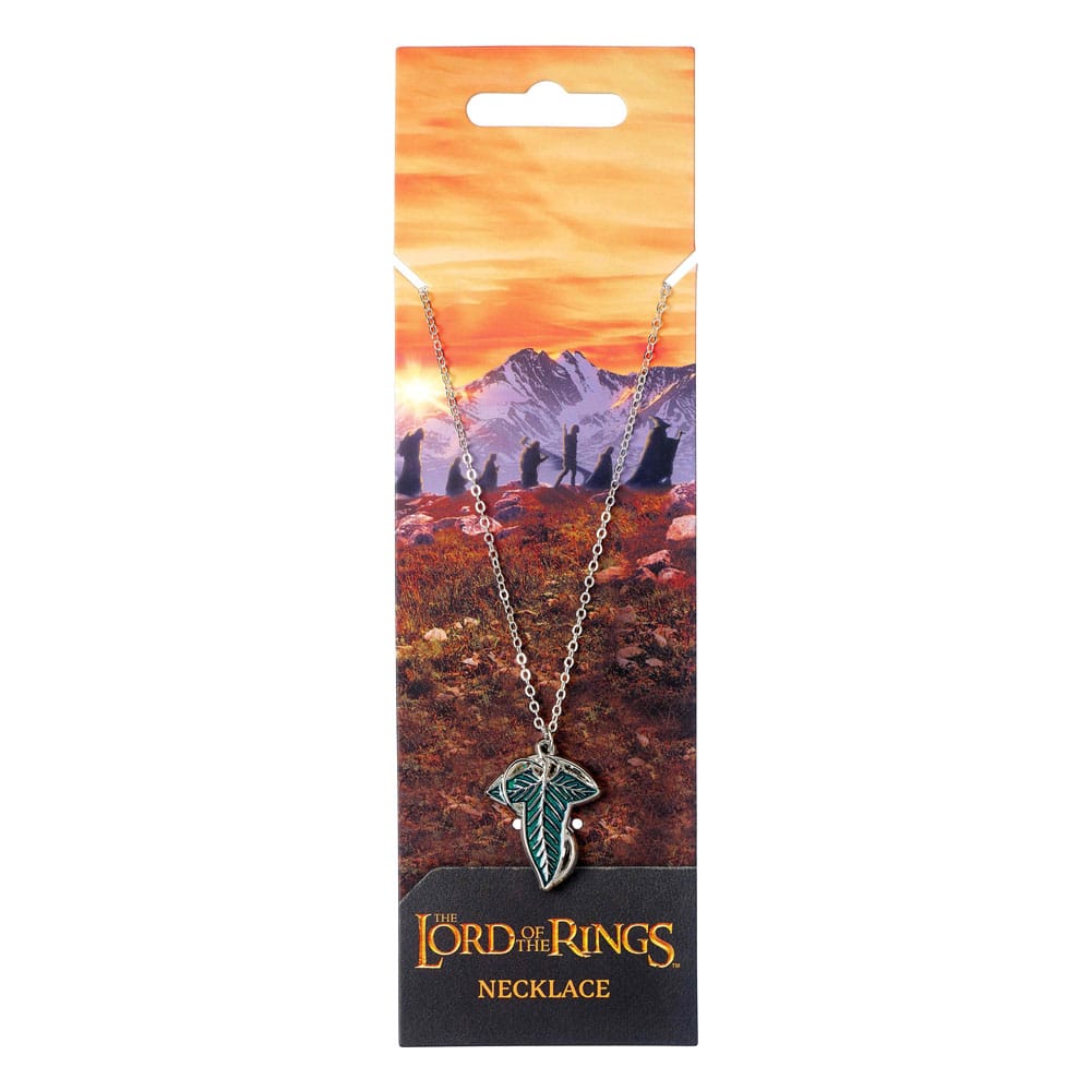 Lord of the Rings hanger & ketting het blad van Lorien