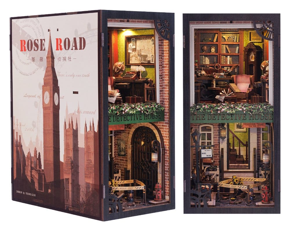 Boek Nook Rose Detective Agency 23 x 11 cm