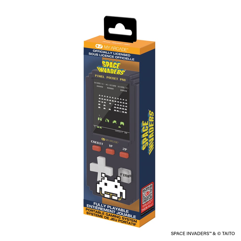 Space Invaders draagbaar gamingsysteem Pixel Pocket Pro