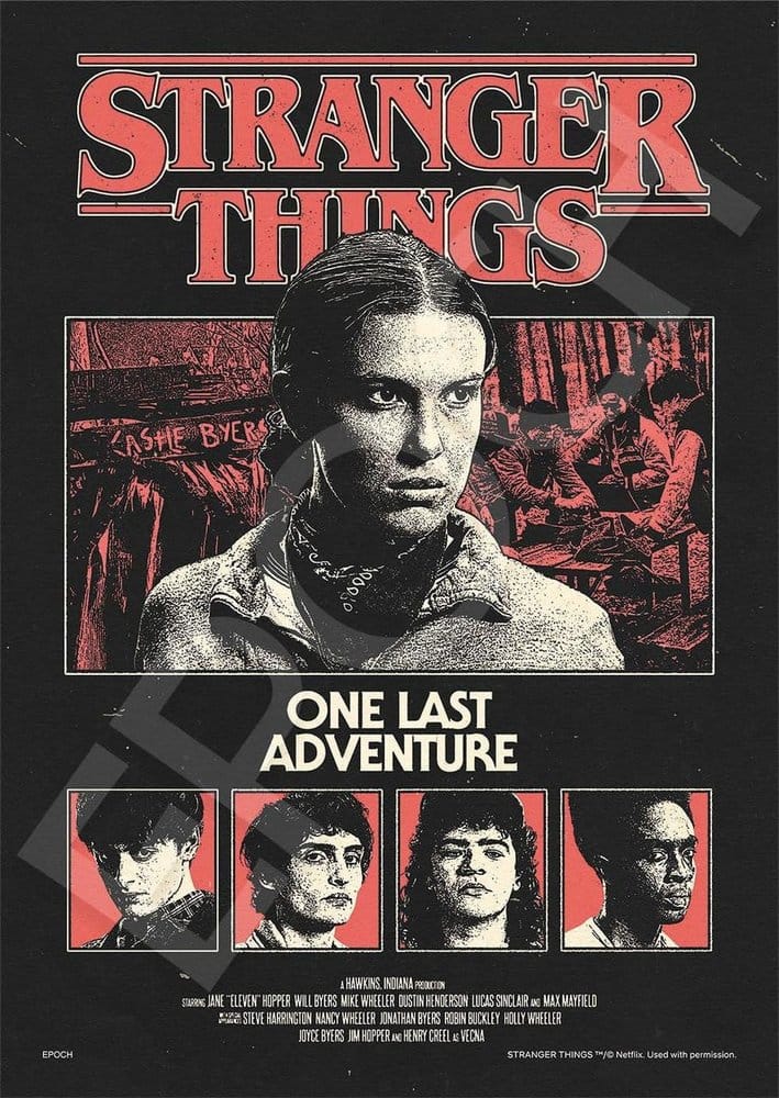 Stranger Things Puzzel van 500 stukjes Een laatste avontuur